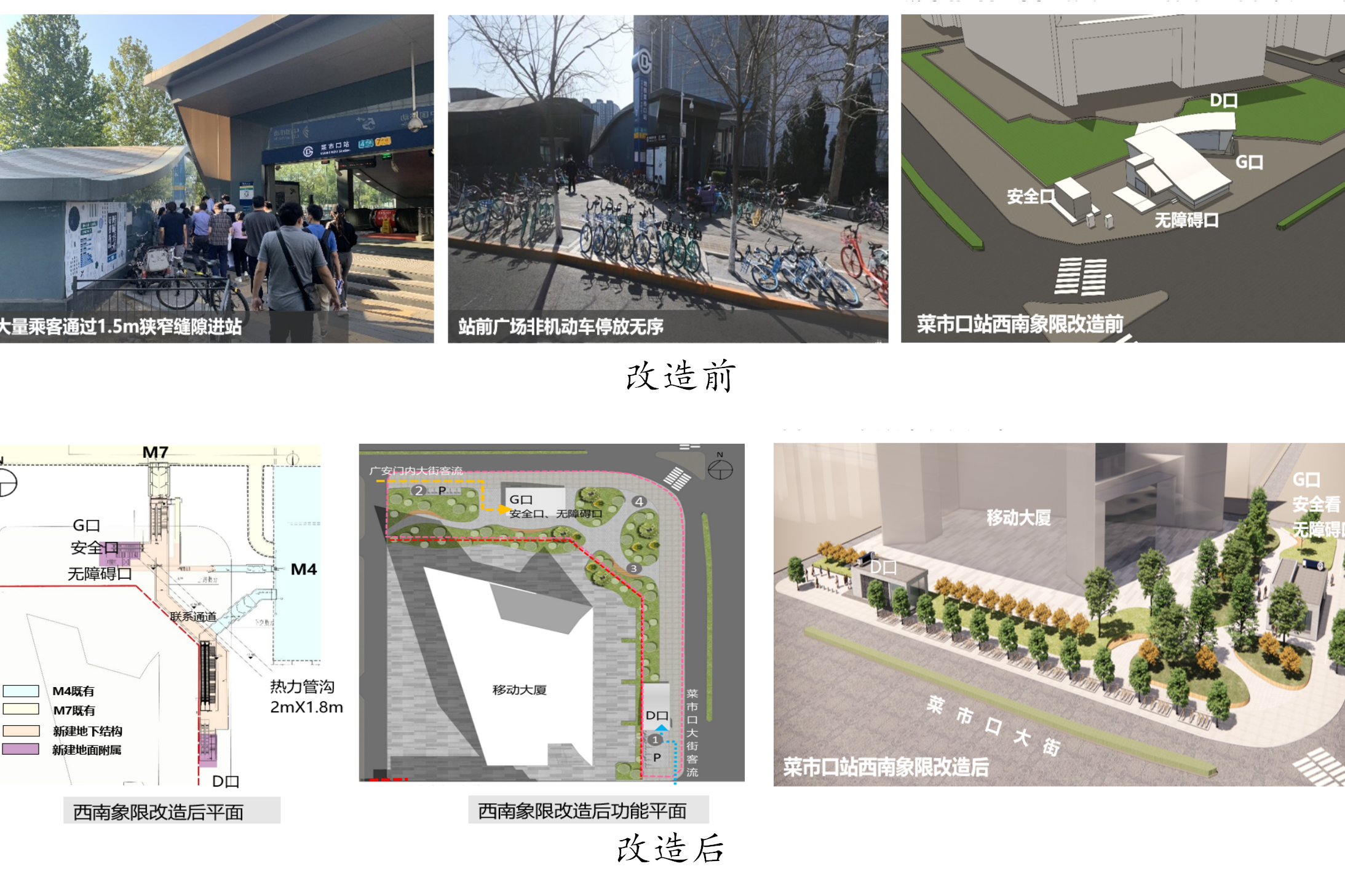 京投公司积极推进菜市口、北海北、崇文门三站及周边一体化改造提升项目建设实施